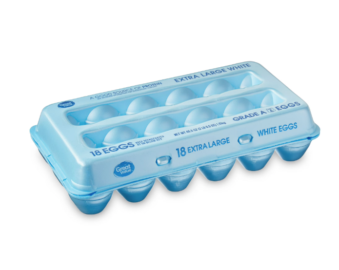 Great Value Extra Large White Eggs, 18 Count product-image