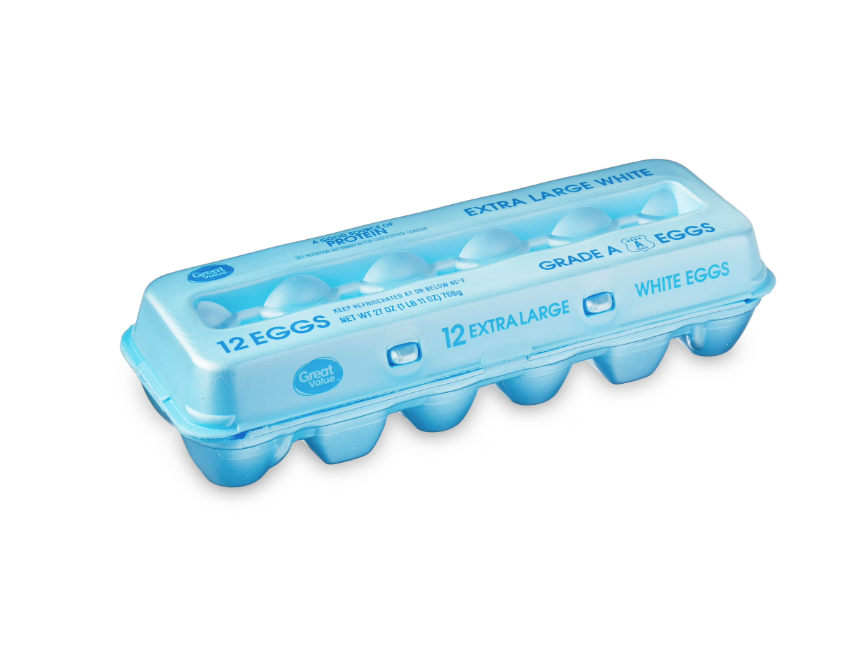 Great Value Extra Large White Eggs, 12 Count product-image