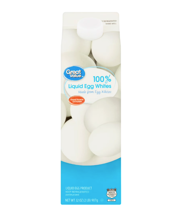 Great Value 100% Liquid Egg Whites, 32 oz product-image