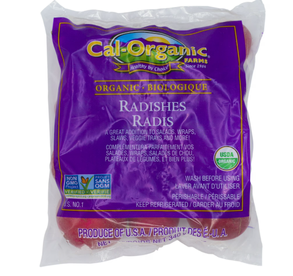 Fresh Organic Red Radish, 12oz Bag product-image