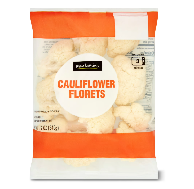 Marketside Fresh Cauliflower Florets, 12 oz product-image