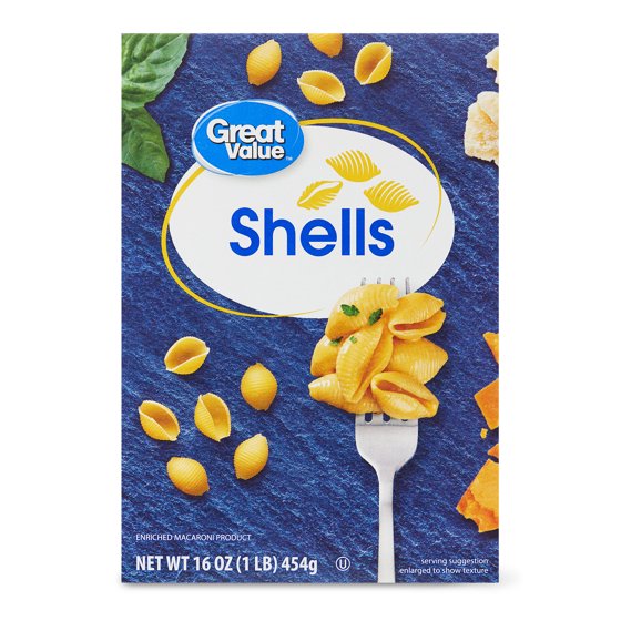 Great Value Shells, 16 oz product-image