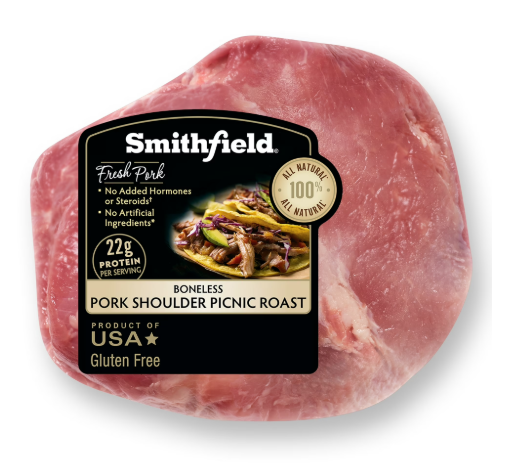 Smithfield Fresh Pork Shoulder Picnic Roast Boneless, 2.0 - 4.0 lb product-image