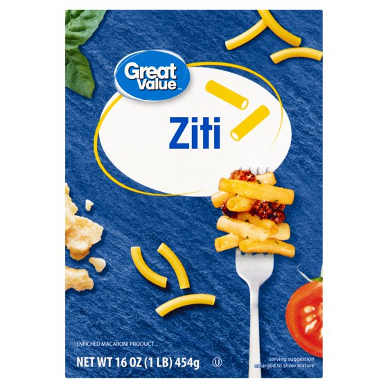 Great Value Ziti, 16 oz product-image