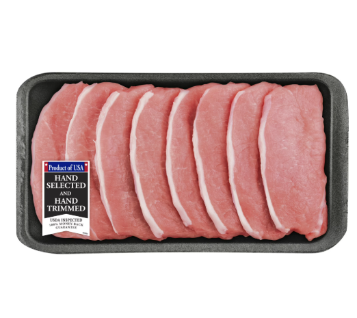 Pork Coppa-Style Thin Steak Boneless, 1.0 - 1.25 lb Tray product-image