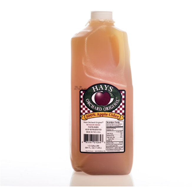 Fresh Apple Cider, Half Gallon product-image