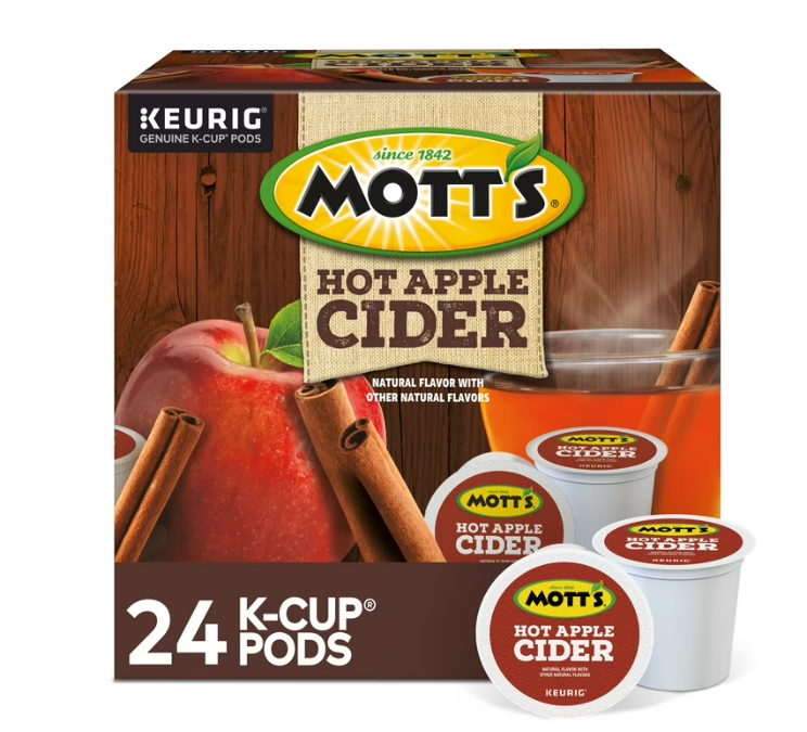 Mott's, Hot Apple Cider K-Cup Pods, 24 Count product-image