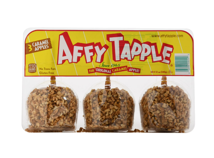 Fresh Caramel Apples with Nuts, 3 Pack product-image