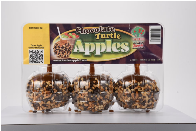 Fresh Caramel Apples with Chocolate Chips, 3 Pack product-image