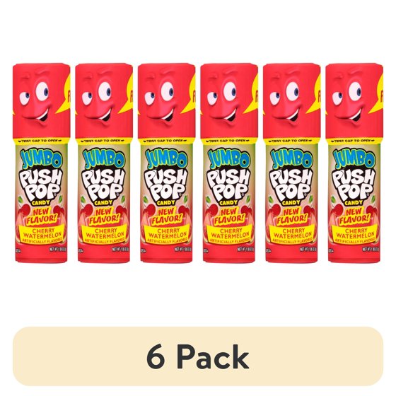 (6 pack) Jumbo Push Pop product-image