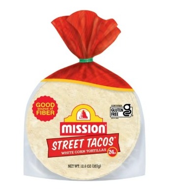 Mission White Corn Tortillas, Street Taco Size, 24 Count product-image