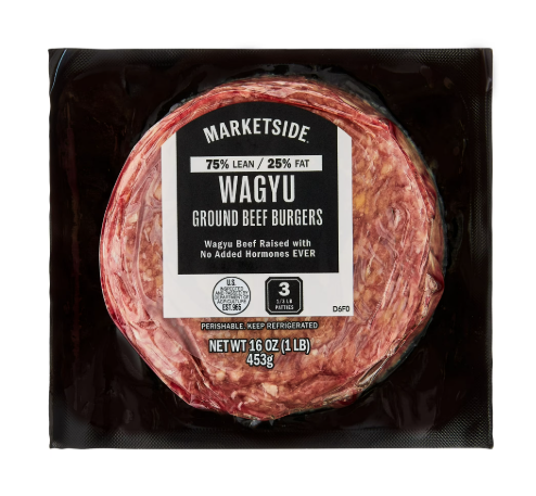 Marketside Wagyu Beef Burgers, 1 lb product-image
