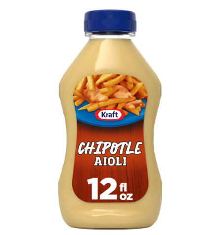 Kraft Chipotle Aioli, 12 fl oz Bottle product-image