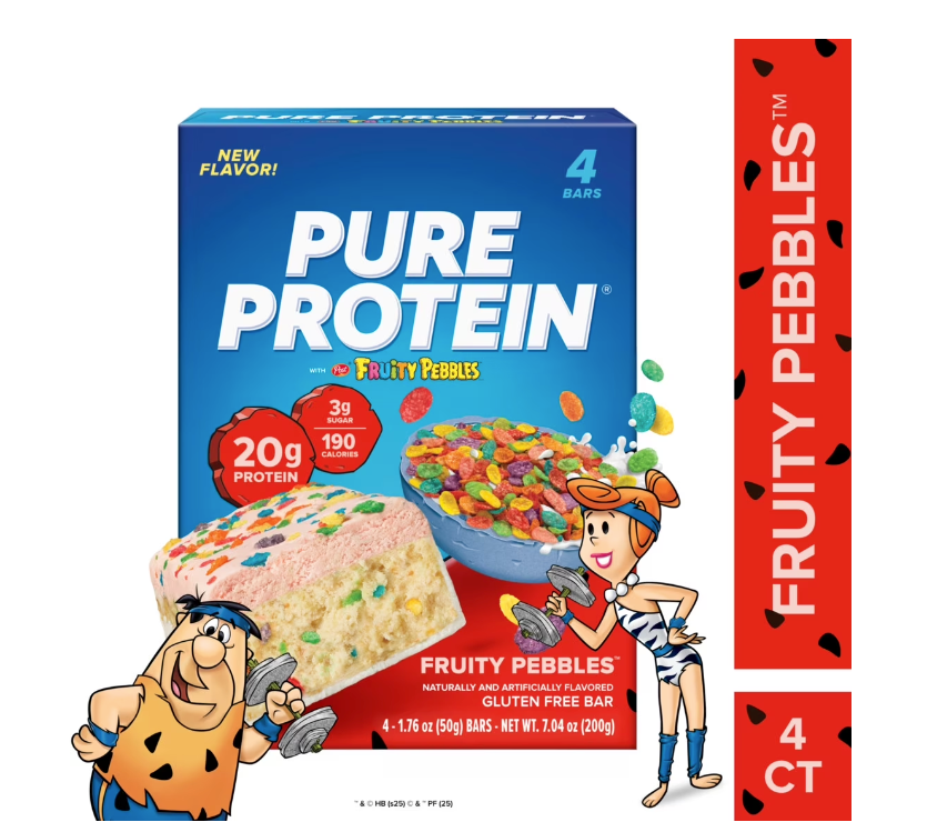 Pure Protein Bars, Fruity Pebbles, 1.76 oz, 4 Count product-image