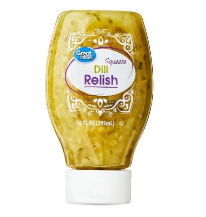 Great Value Dill Squeeze Relish, 10 fl oz Bottle product-image