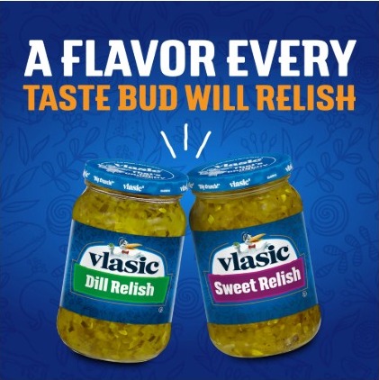 Vlasic Sweet Relish, Keto Friendly, 10 fl. oz. product-image