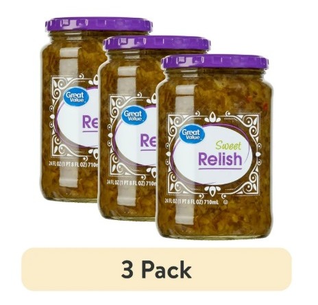 (3 pack) Great Value Sweet Relish, 24 fl oz product-image