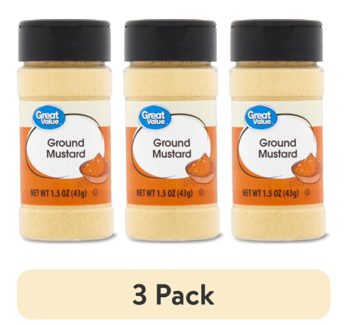 (3 pack) Great Value Ground Mustard, 1.5 oz product-image