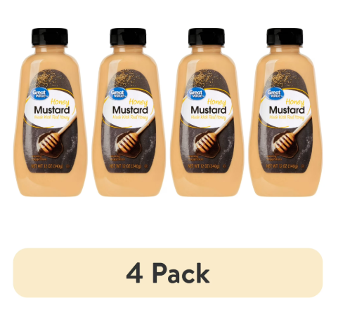 (4 pack) Great Value Honey Mustard, 12 oz product-image
