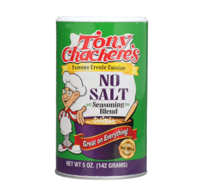 Tony Chachere’s, Seasoning, Cajun, No Salt, 5 oz product-image
