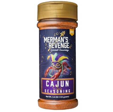 Merman’s Revenge Cajun Style Seasoning, 3.6 oz, Shaker product-image