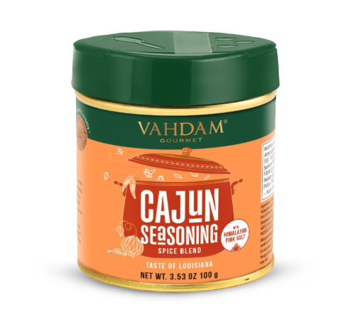 VAHDAM® Authentic Cajun Seasoning, 3.53 oz Tin product-image