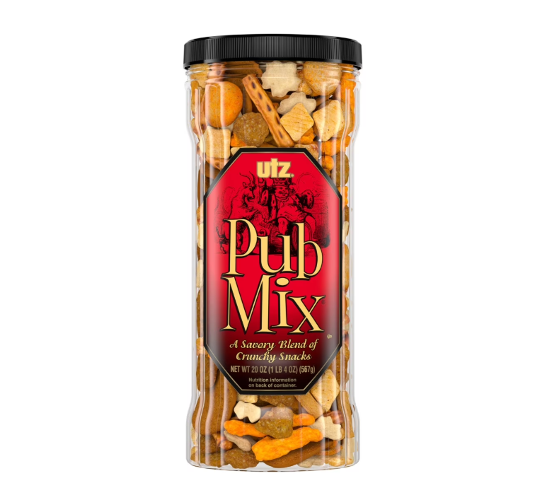 Utz Pub Mix, 20 oz Barrel product-image
