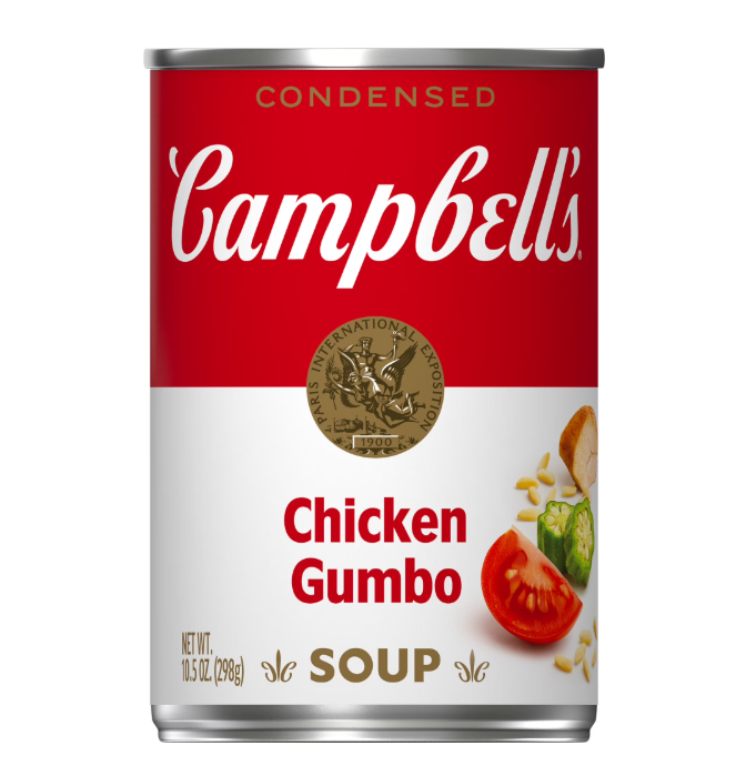 Campbell's Condensed Chicken Gumbo Soup, 10.5 oz Can product-image