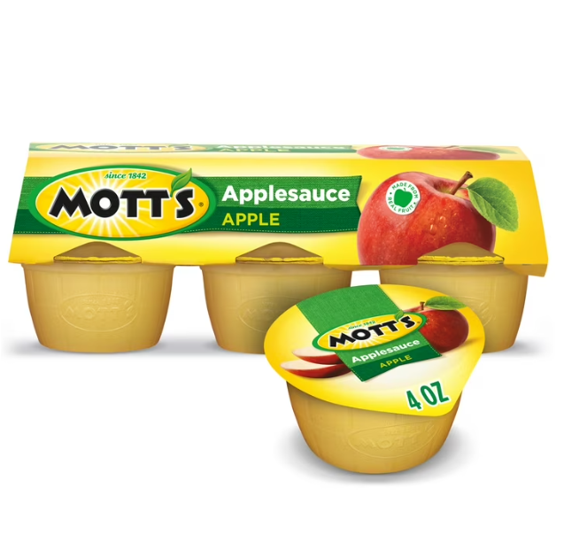 Mott's Applesauce, 4 Ounce Cups, 6 Count product-image