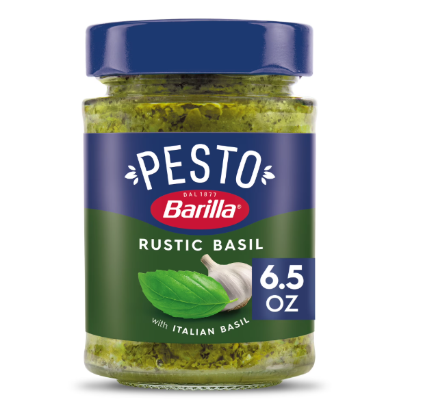 Barilla Rustic Basil Pesto Pasta Sauce, 6.5 oz product-image