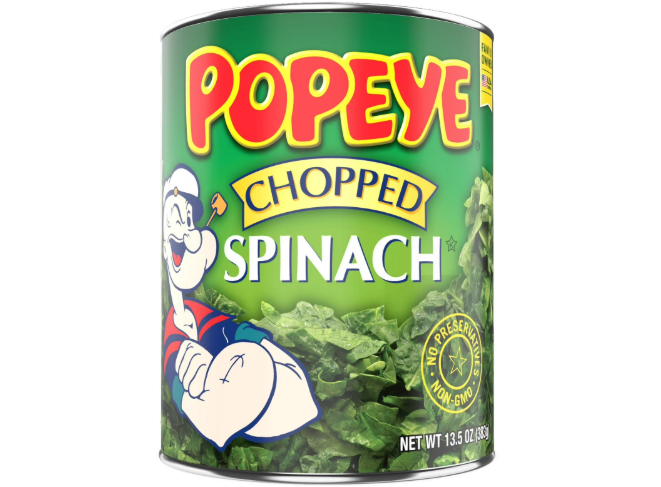 Allens Popeye Spinach, Chopped, 13.5 Oz product-image