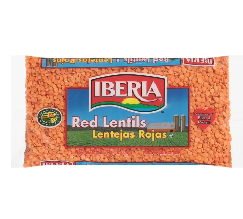 Iberia Red Lentils 12 oz product-image
