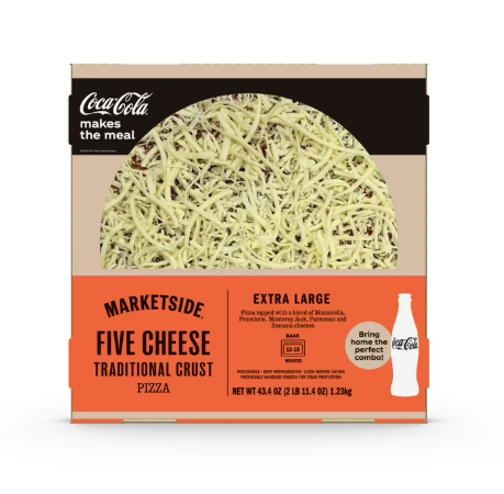 Marketside 16" Five Cheese Traditional Crust, Pizza, Marinara Sauce (Fresh) product-image