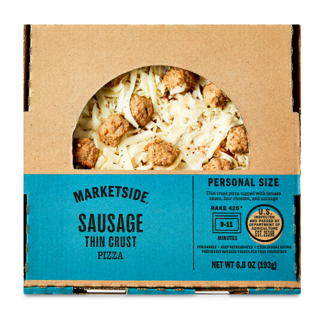 Marketside Personal Size Thin Crust Sausage Pizza 6.8 oz (Refrigerated) product-image