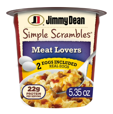 Jimmy Dean Simple Scrambles Cup, Meat Lovers, 5.35 oz product-image