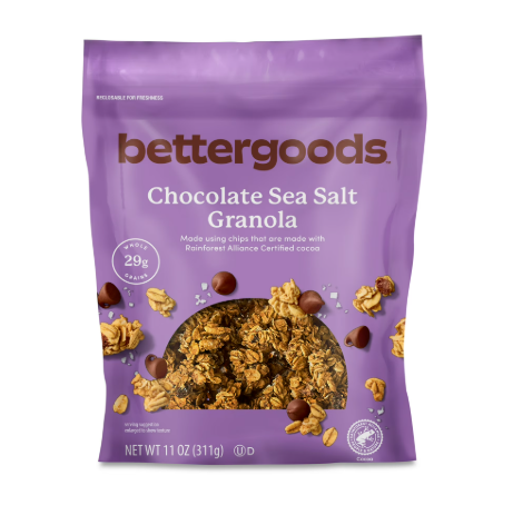 bettergoods Chocolate Indulgence Chocolate Sea Salt Granola, 11 oz product-image