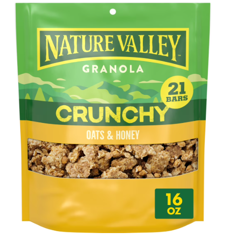 Nature Valley Crunchy Oats and Honey Granola Pouch, 16 oz product-image