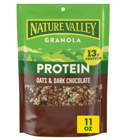 Nature Valley Protein Oats and Dark Chocolate Granola Pouch, 11 oz product-image