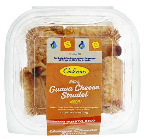 Cidrines, Mini Guava & Cheese Strudel, 5 Count, Ready to Eat, Shelf Stable product-image