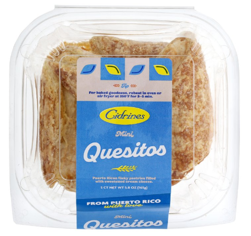 Cidrines, Mini Quesito, 5 Count, Ready to Eat, Shelf Stable product-image