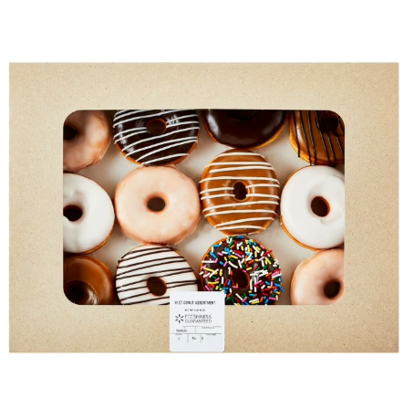 Freshness Guaranteed Assorted Ring Donuts, 12 Count product-image