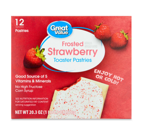 Great Value Frosted Toasted Pastries, 12 Count product-image