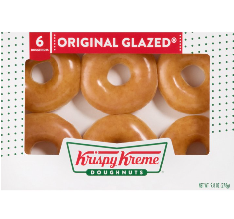 Krispy Kreme® 6-Count Original Glazed® Doughnuts product-image