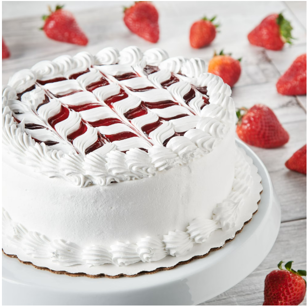 Freshness Guaranteed Tres Leches Cake with Strawberry Topping, 50 oz product-image
