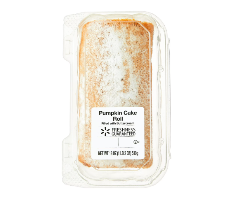 Freshness Guaranteed Pumpkin Cake Roll, 18 oz, 1 Count (Refrigerated) product-image