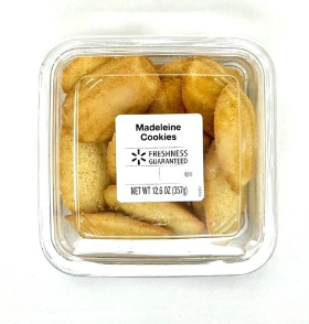 Freshness Guaranteed Soft & Baked Madeleines Cookies, 12.6 oz Plastic Tub, Shelf-Stable product-image