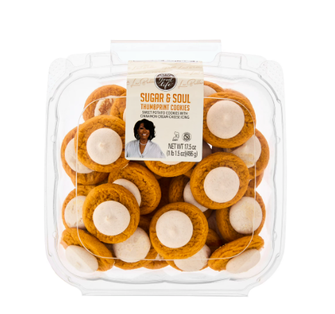 Patti's Good Life by Patti LaBelle Sugar & Soul Thumbprint Baked Cookies, 17.5 oz product-image