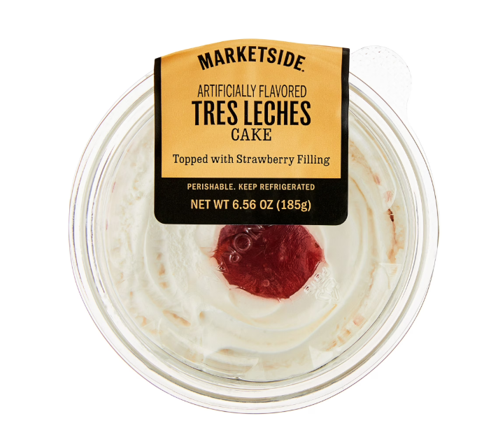Marketside Strawberry Tres Leches Cake Parfait Dessert Cup, 6.56 oz (Refrigerated Desserts) product-image