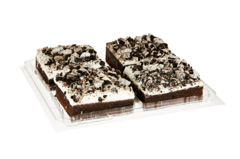 Freshness Guaranteed Cookies & Cream Topped Cream Cheese Brownies, 13 oz Clamshell, 4 Count product-image