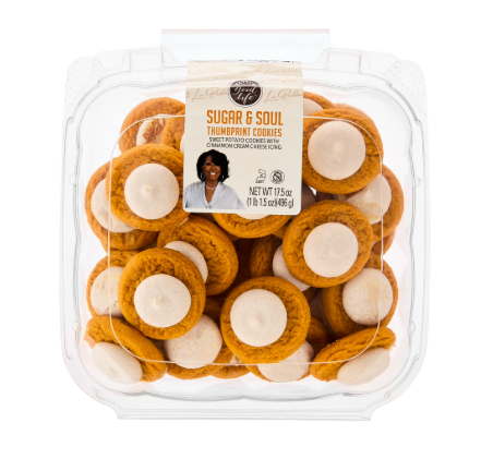 Patti's Good Life by Patti LaBelle Sugar & Soul Thumbprint Baked Cookies, 17.5 oz product-image
